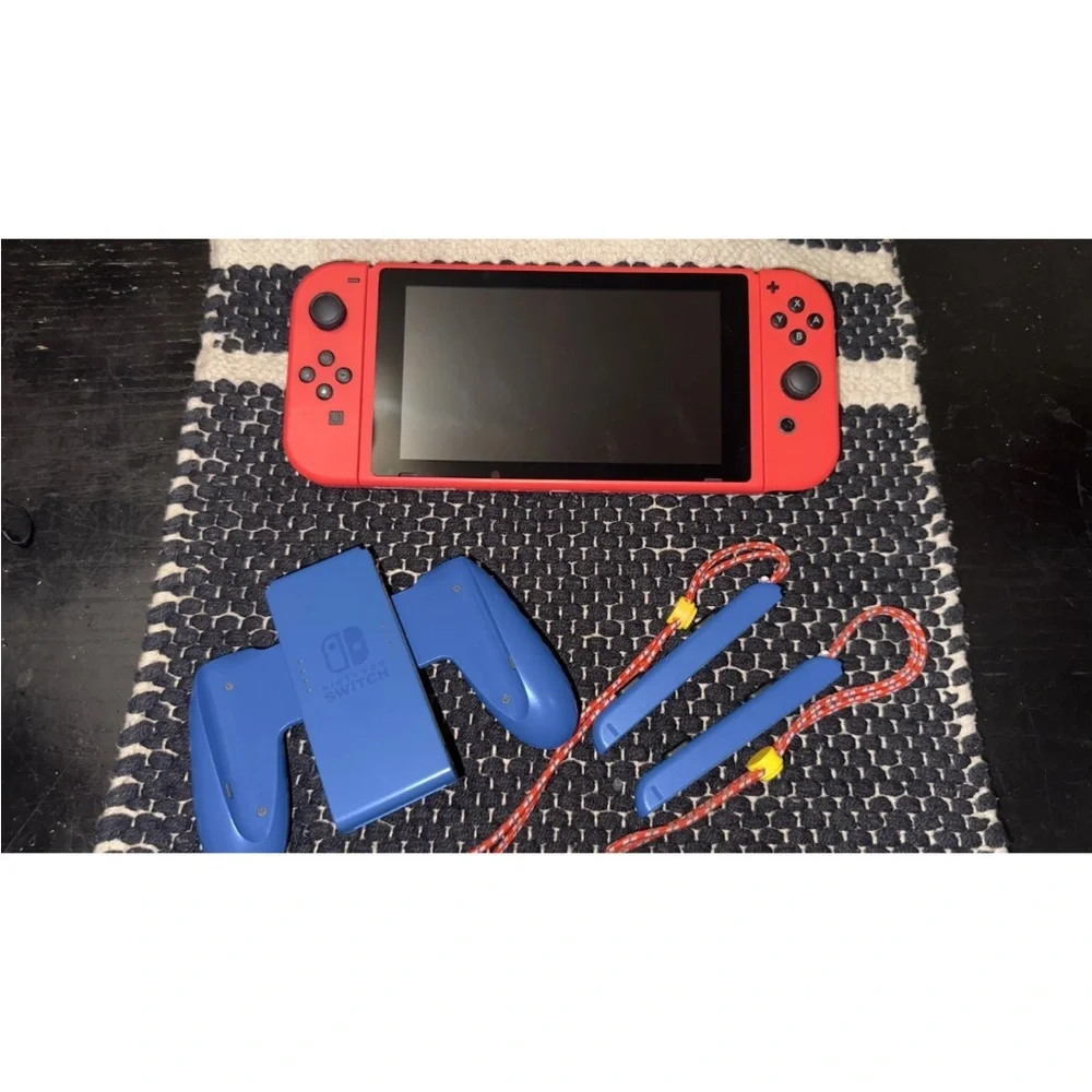 Nintendo Switch Handheld Console Red Joy-Con - Mario Red & Blue